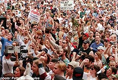 TB crowd